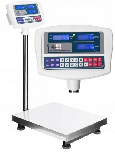 PLATFORMOS RAKTÁRI MÉRLEG 150KG -30x40cm