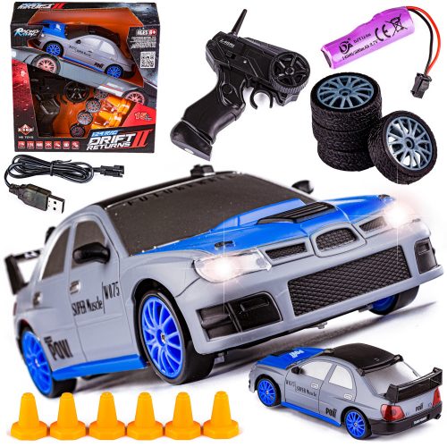 RC autós játék - Autó autó sodródáshoz 4x4 2,4 gHz nissan gtr 1:24