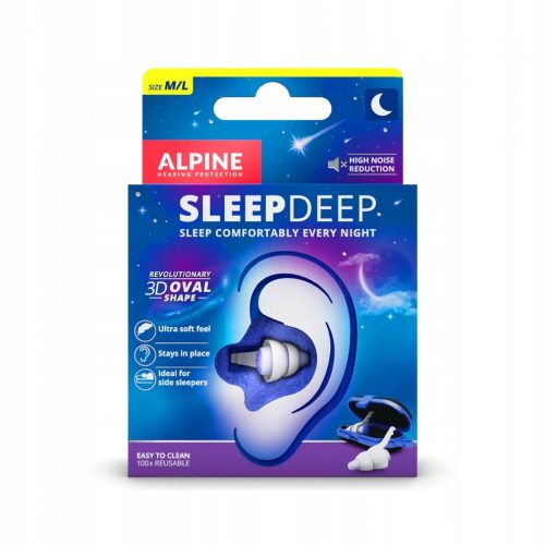 Lövöldözős fejhallgató - Új alvó dugó az alpesi sleepdeep wawa
