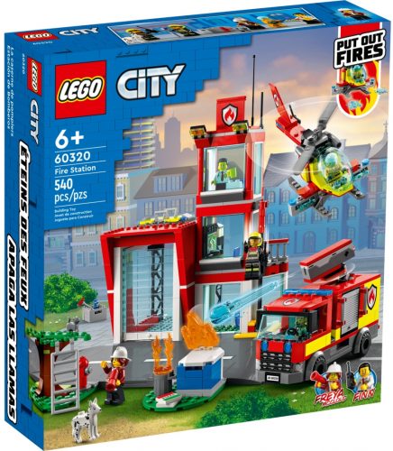  LEGO City 60320 tűzoltóállomás