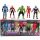  AVENGERS FIGURE SZETT TANOS SPIDERMAN HULK IRON