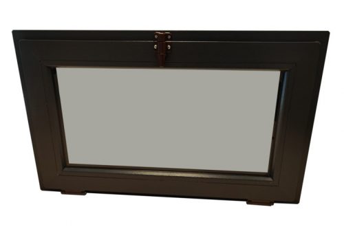 Ablak - Gazdasági PVC Windows 600x500 U antracit felelősség