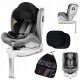 Autósülés gyerekeknek - Forgó ülés 0-36 kg Lionelo Braam RWF ISofix