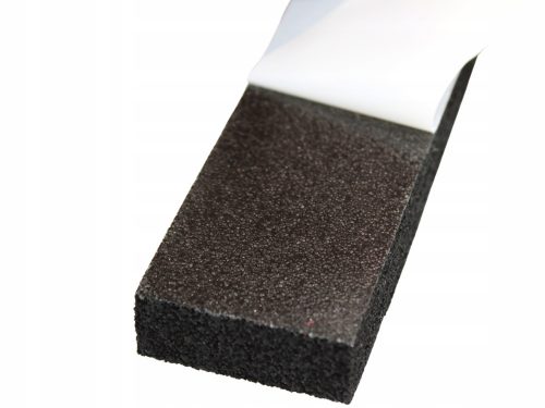 Ablaktömítés - EPDM mikrogrium -tömítés 3 mm vastag 40 mm/5 m vastag