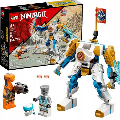 LEGO Ninjago - Lego 71761 Ninjago Robot Mech Zane Biały Ninja