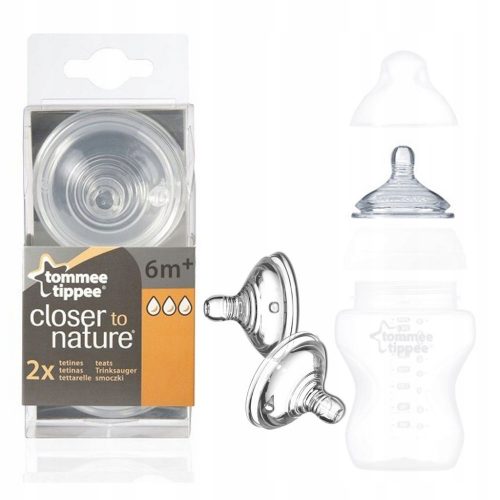 Szájrész cumisüveghez - Palack 340 ml zabkása + cumi 6m + tomhee tippee