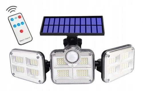  SOLAR LAMP 122 LED COB mozgásérzékelő REMOTE E084