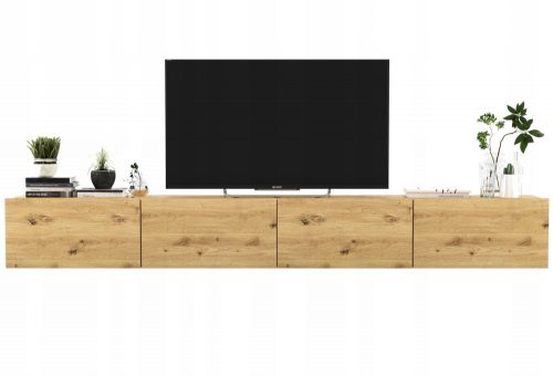 Lindner Bútor fali TV szekrény 240 cm x 30 cm x 35 cm