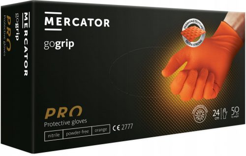 Mercator Medical Gogrip kesztyű 9-es méret - L 25 pár