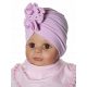 Sapka a csecsemőnek - Lengyel szett Turban Shaws 0-9 m-C 5kolor