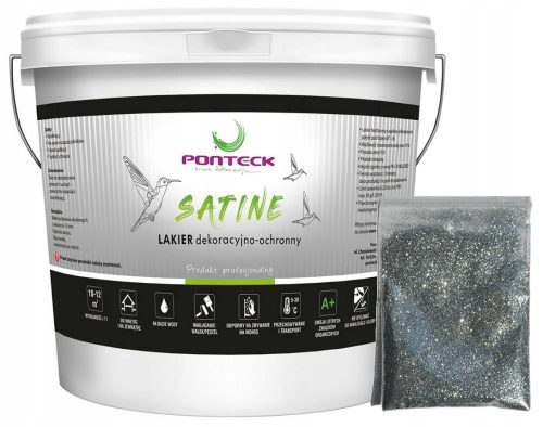 Ponteck Mineral Satine dísz- és védőlakk 5 l, színtelen