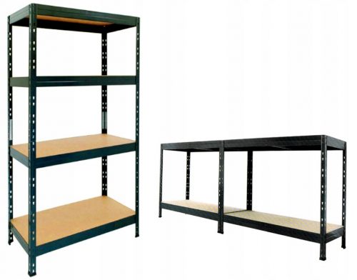 AR-SHELVING fém raktári polc 180 x 90 x 45 cm max. 360 kg polconként