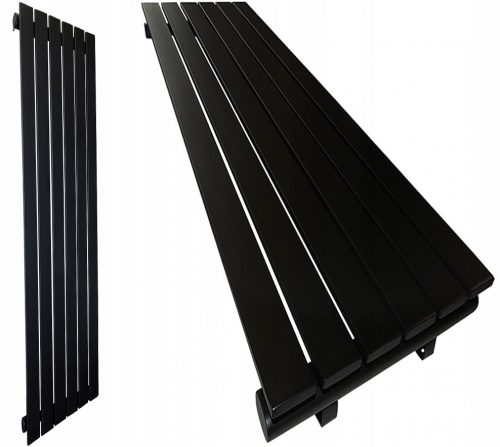  LOFT dekoratív RADIATOR 180x45 Matt fekete szerkezet 1102W