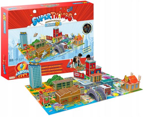 3D puzzle - SuperThings Kaboom City Magic Box 3D puzzle