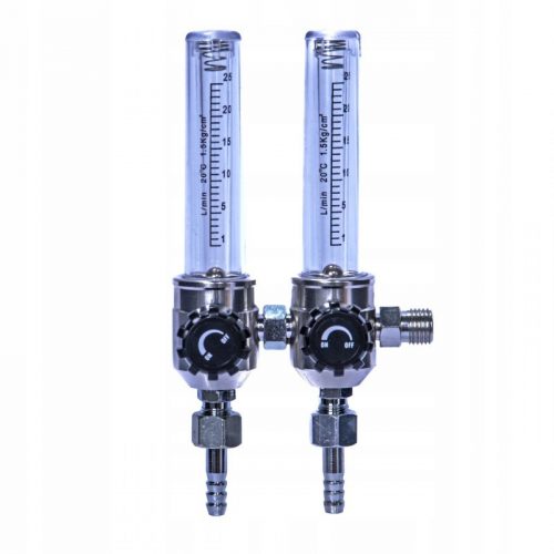 Hegesztési reduktor - Dupla rotameter az argonhoz és a CO2 25L/perchez