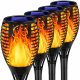 4x LED napelemes lámpa TORCH FIRE FLAME hatás