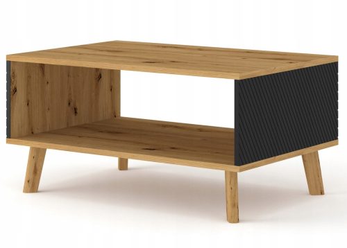  Bim Furniture LUXI négyszögletes dohányzóasztal 90 x 60 x 45 cm kézműves tölgy