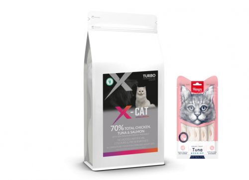  X-cat GF steril. csirke tonhal lazac 5KG+EZZYGROOM