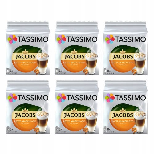 Tassimo jacobs latte macchiato karamell 5+1 ingyen