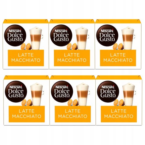 Nescafe Dolce Gusto Latte Macchiato 6x 16 kapszula