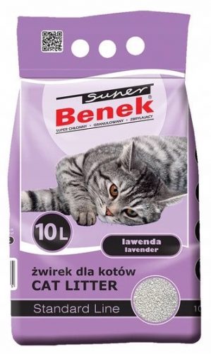 Alom macskáknak - Macska kavicsos szuper Benek Lavenda 10L