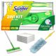 Padlómosó - Swiffer Mop Set száraz por seprű