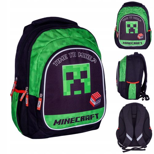  MINECRAFT ISKOLA HÁTIZSÁK EREDETI CREEPER 2022