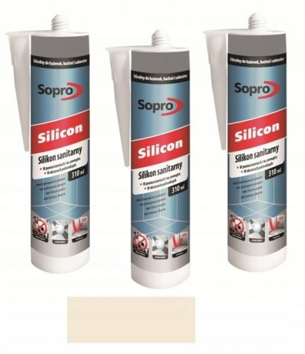 Szilikon tömítők, ragasztók -  SOPRO EGAZATOS Szilikon 310 ml Jasmine 28