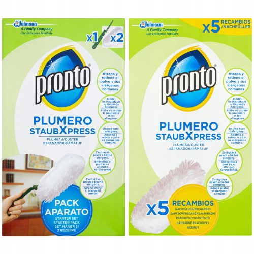 Porkefe - Pronto Duster Dust Brade + 7X készletkészlet