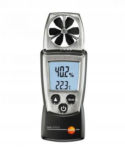 TESTO 410-2 szélmérő hőmérséklet és páratartalom mérő