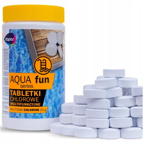 Medence kémia - 20 g multifunkcionális klór tabletta 1 kg -os uszodához