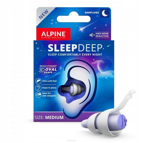 Lövöldözős fejhallgató - ALPINE SleepDeep Sleeping füldugók