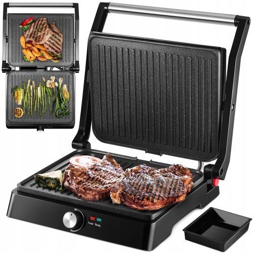 Kenyérpirító - Munkaadó szendvicskészítő TOSTER GRILL PANINI 2200W