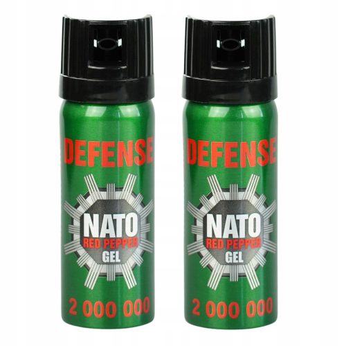 Könny spray - Borsgáz gélfelhőben NATO védelem 2 x 50 ml