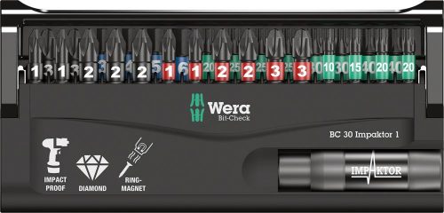  Wera Impaktor/30 Bit-Check bitkészlet 057690