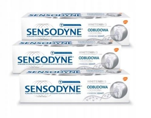 Fogkrém gyerekeknek - 3x sensodyne fogkrém rekonstrukció és védelem