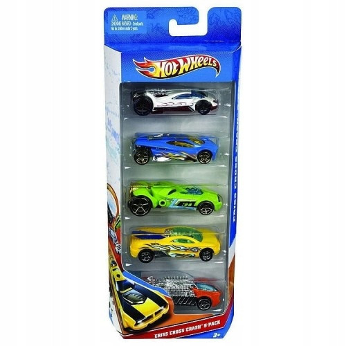  Mattel Hot Wheels Action HFV85 autók 5 db.