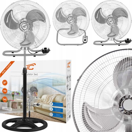 Ventilátor - Szélmalom álló rajongó csendes és erős