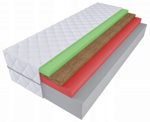 Bingo hab matrac 90x200 kókuszdió 17 cm HR