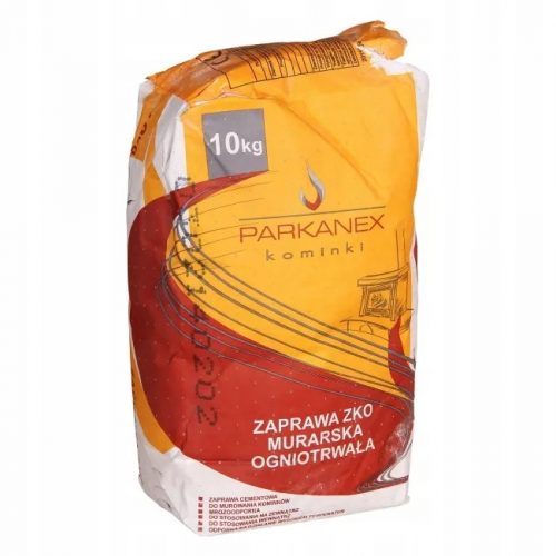 Egyéb tartozékok kazánokhoz - Tűzálló habarcs Parkanex ZKO 10KG kandallók