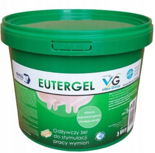 Eutergel melegítő ápoló gél 3000ml