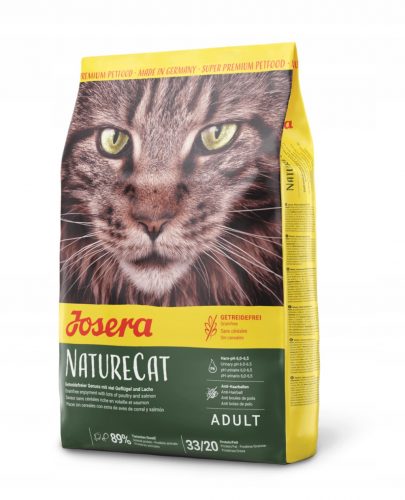 Granulátum macskáknak - Josera Naturecat 2kg bejelentés nélküli karma