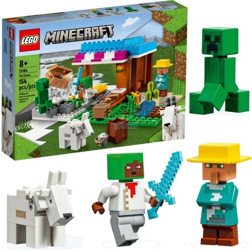 LEGO Minecraft - LEGO 21184 MINECRAFT BAKER BAKERY FALU