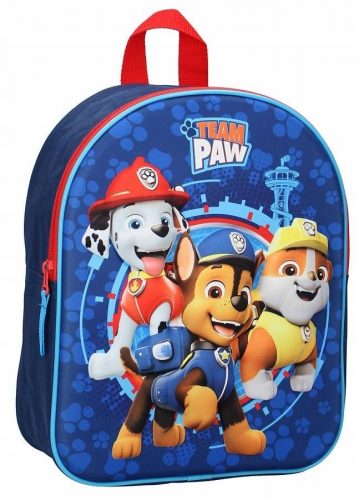  Egyrekeszes óvodai hátizsák Paw Patrol Vadobag fiúk, lányok A kék árnyalatai