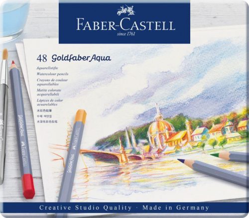  Faber-Castell akvarell ceruza 48 db.