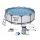 Medence - BESTWAY 56418 FRAME POOL 366x100cm * 8in1