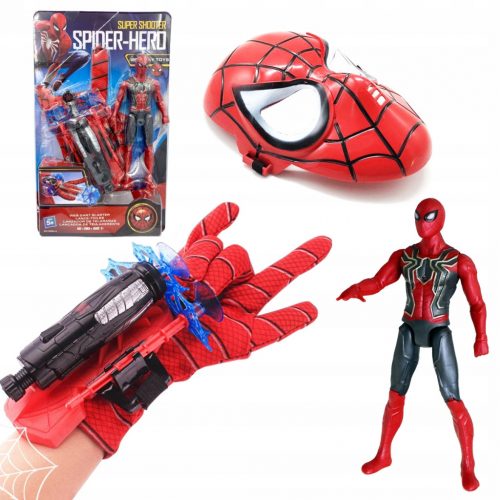  SPIDERMAN FIGURE KESZTYŰ NYÍL INDÍTÓ