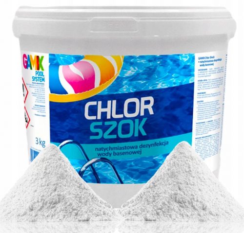 Medence kémia - GAMIX CHLOR SHOCK POOL VEGYI 3 KG