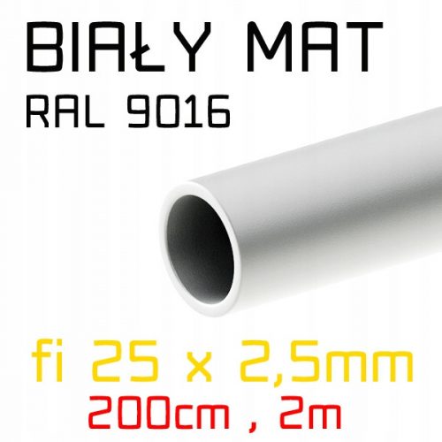 Kapaszkodó a lépcsőhöz - Pipe White Pipe Ral FI 25 mm 200 cm -es balustrádok