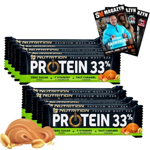 GO ON NUTRITION PROTEIN BAR 33% PROTEIN BAR 11 db